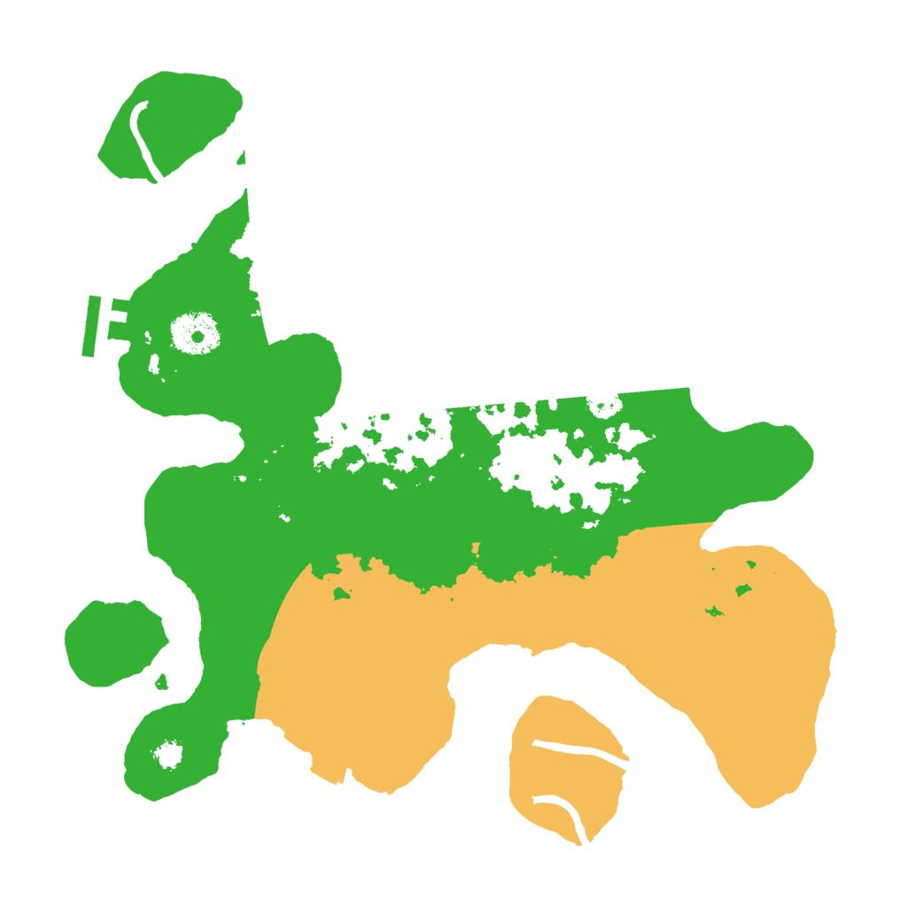 Biome Rust Map: Procedural Map, Size: 3000, Seed: 52723226