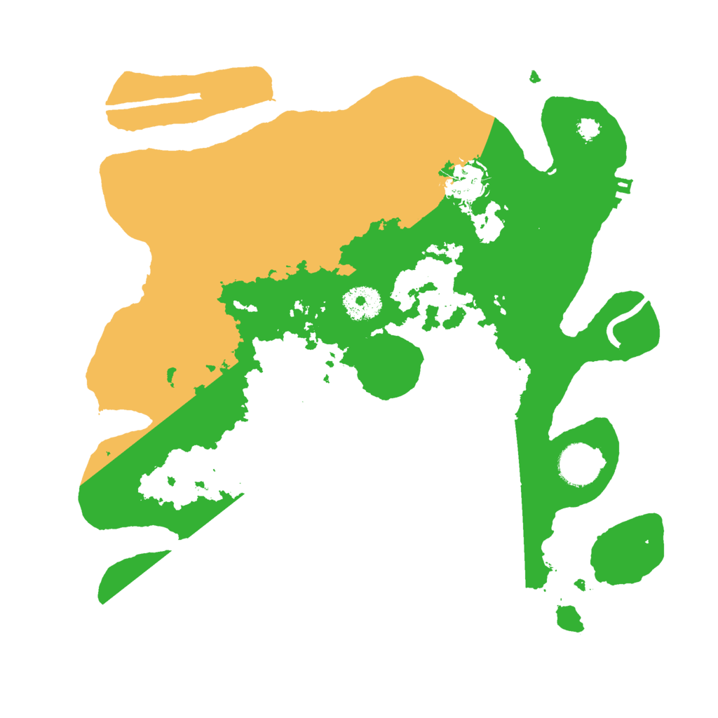 Biome Rust Map: Procedural Map, Size: 3000, Seed: 2134874359