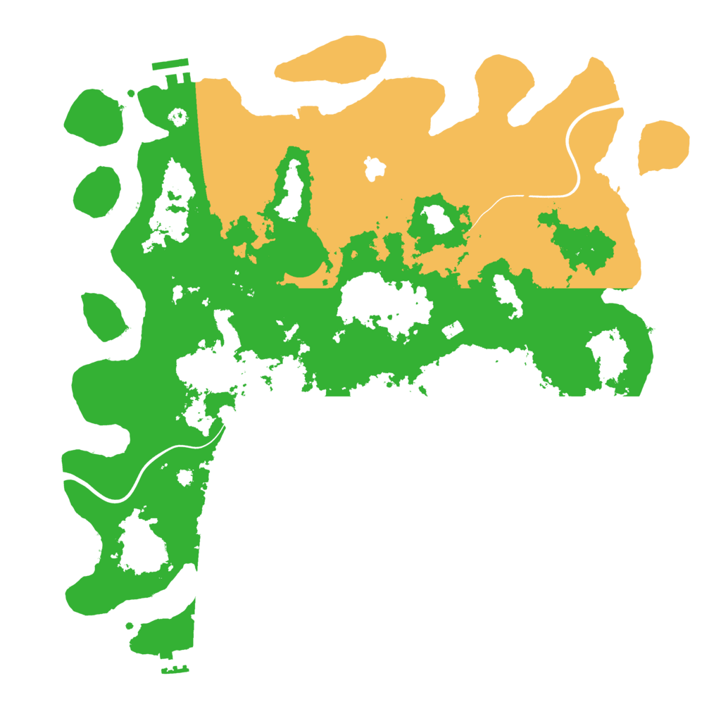 Biome Rust Map: Procedural Map, Size: 4000, Seed: 1509106227
