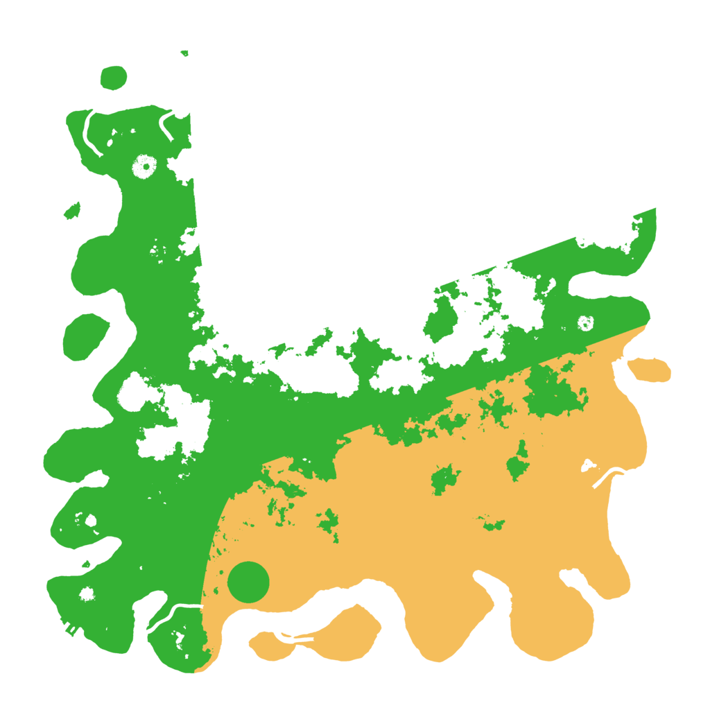 Biome Rust Map: Procedural Map, Size: 4500, Seed: 1920203524