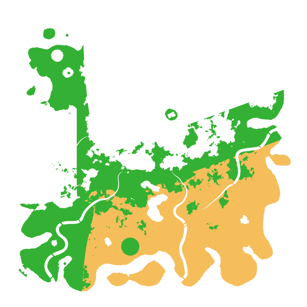 Biome Rust Map: Procedural Map, Size: 4500, Seed: 1920203524