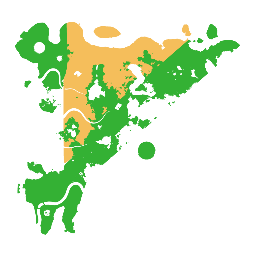 Biome Rust Map: Procedural Map, Size: 4000, Seed: 54843591