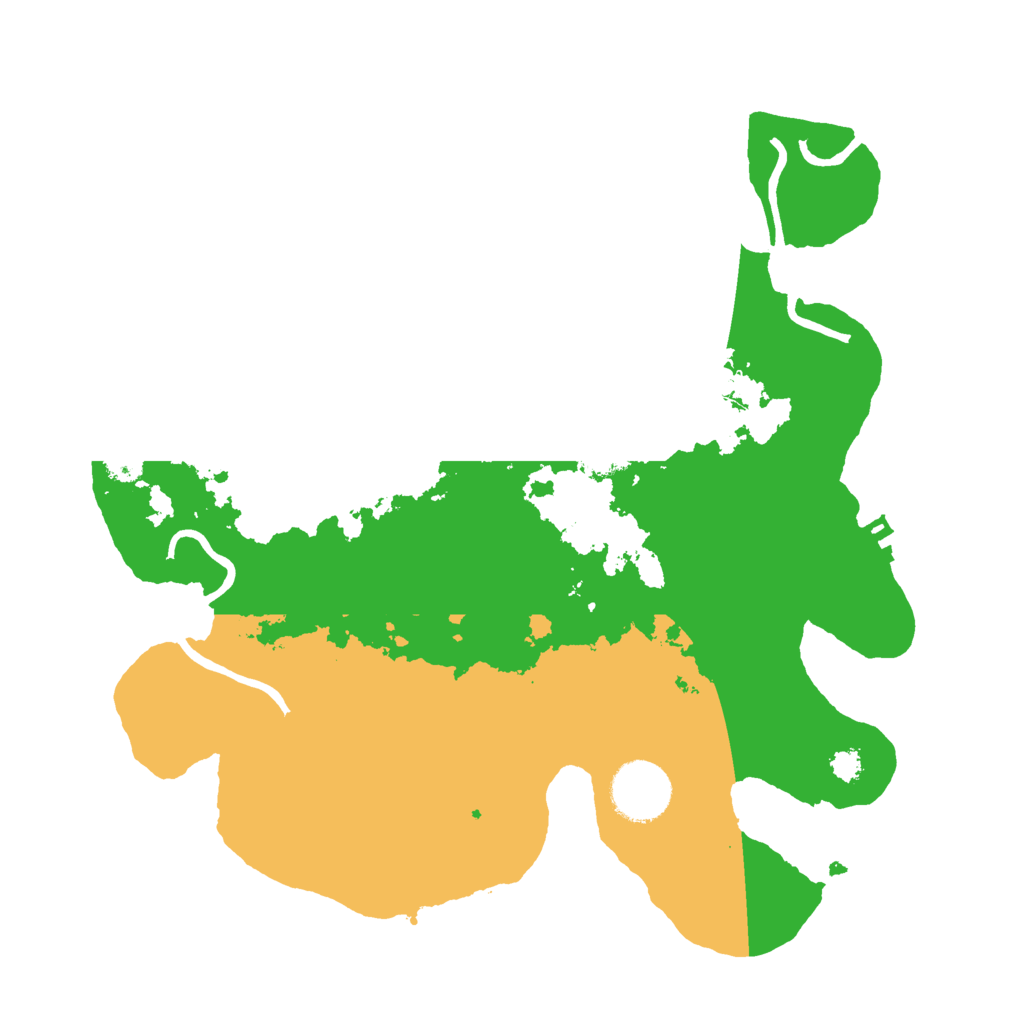 Biome Rust Map: Procedural Map, Size: 3000, Seed: 701325626