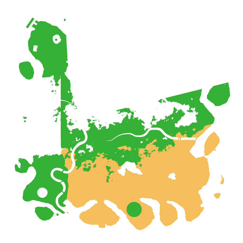 Biome Rust Map: Procedural Map, Size: 4250, Seed: 875789154