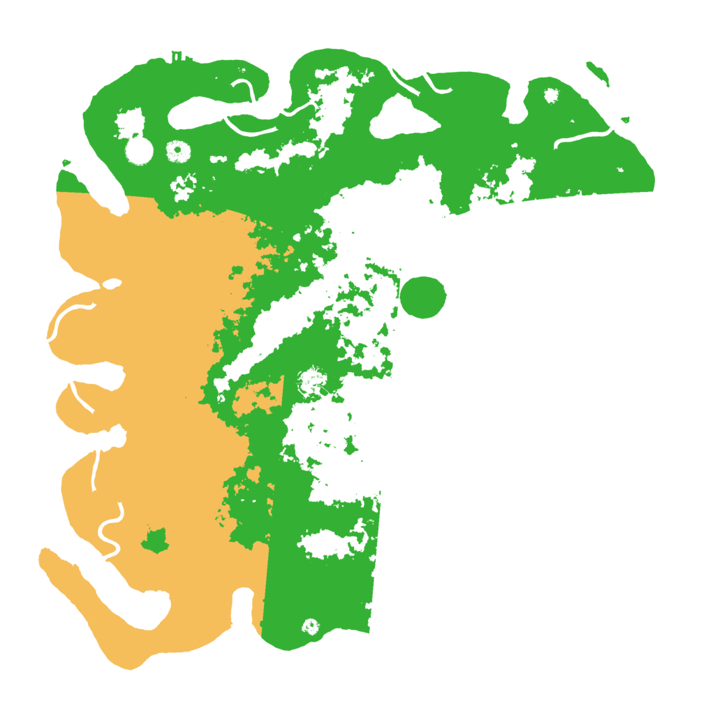 Biome Rust Map: Procedural Map, Size: 4500, Seed: 104