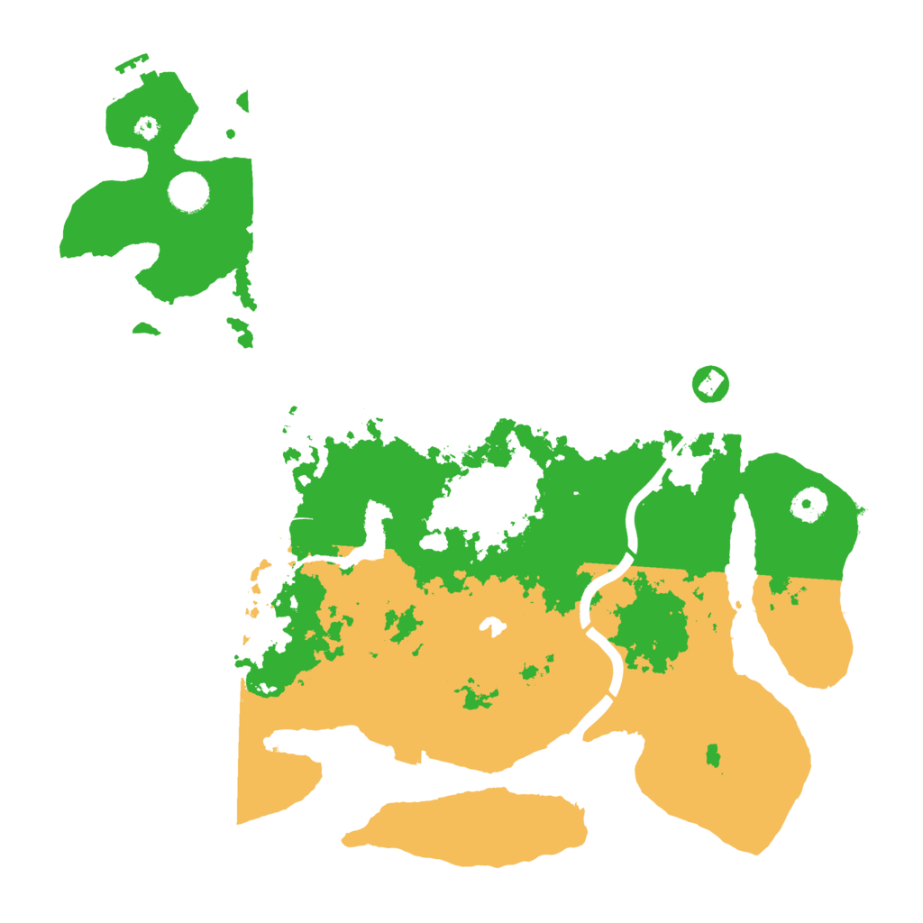 Biome Rust Map: Procedural Map, Size: 4000, Seed: 1782558163