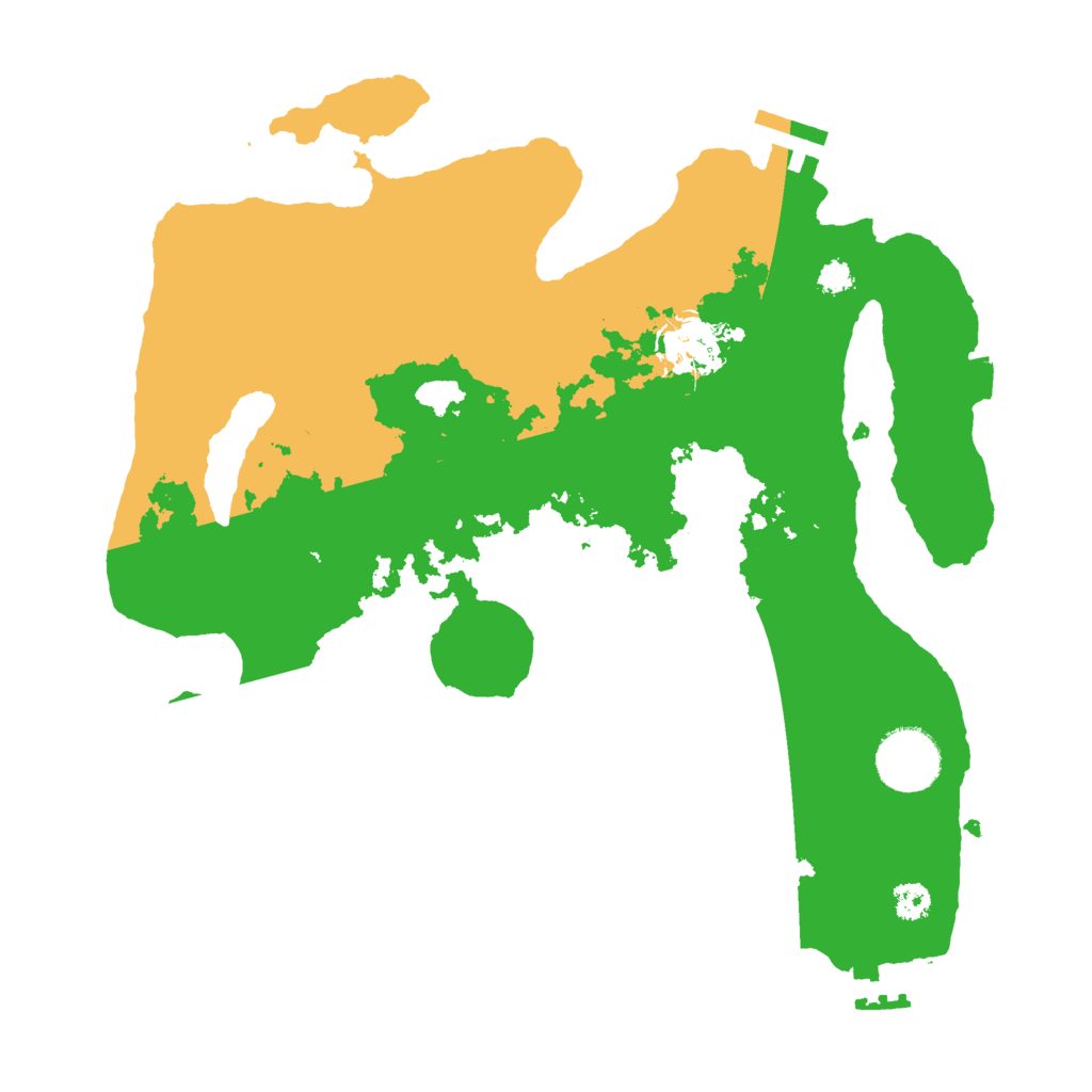 Biome Rust Map: Procedural Map, Size: 3000, Seed: 1534712312