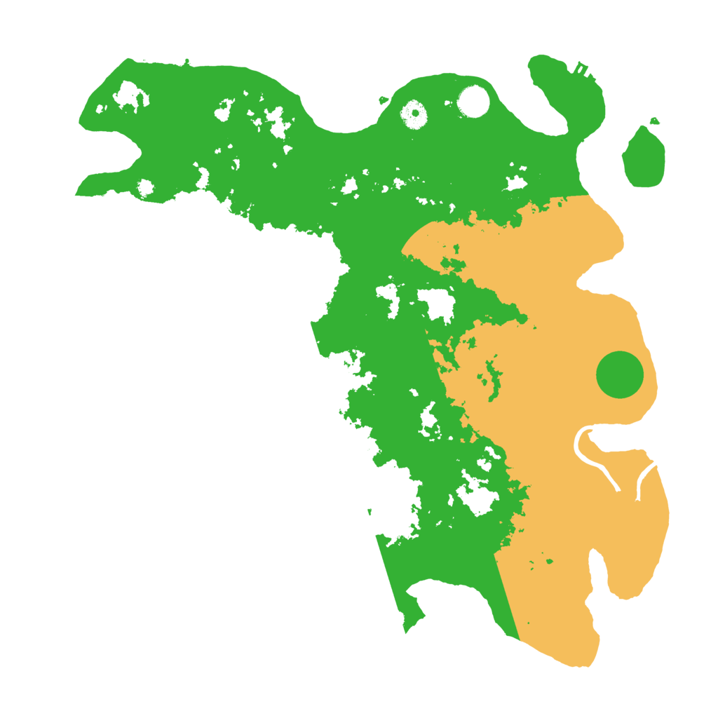 Biome Rust Map: Procedural Map, Size: 4000, Seed: 711749495