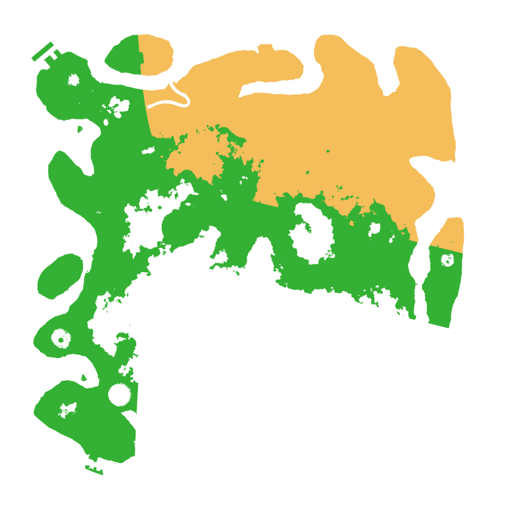 Biome Rust Map: Procedural Map, Size: 4000, Seed: 1854
