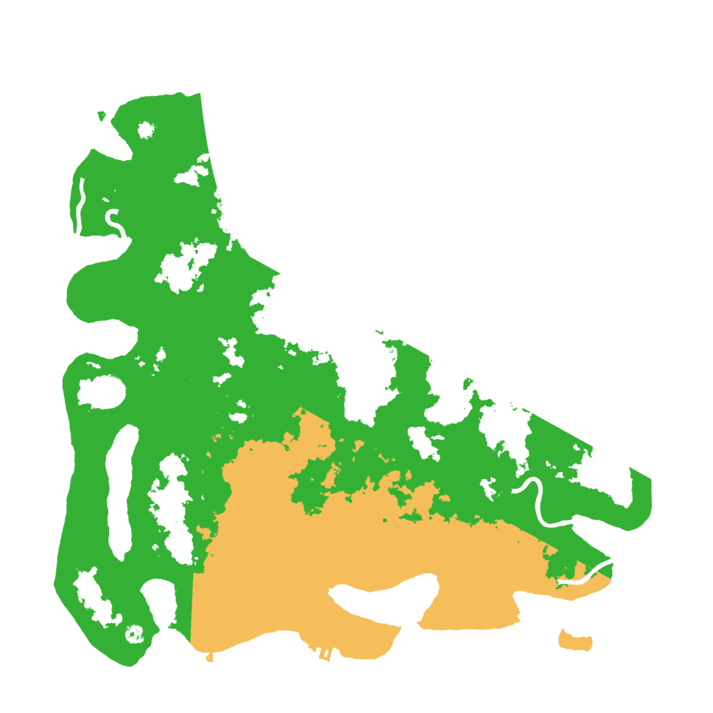 Biome Rust Map: Procedural Map, Size: 3850, Seed: 2028704691