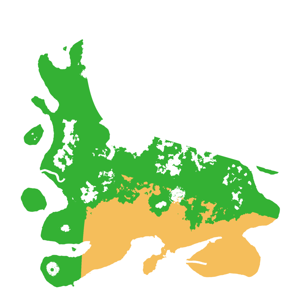 Biome Rust Map: Procedural Map, Size: 3500, Seed: 478956