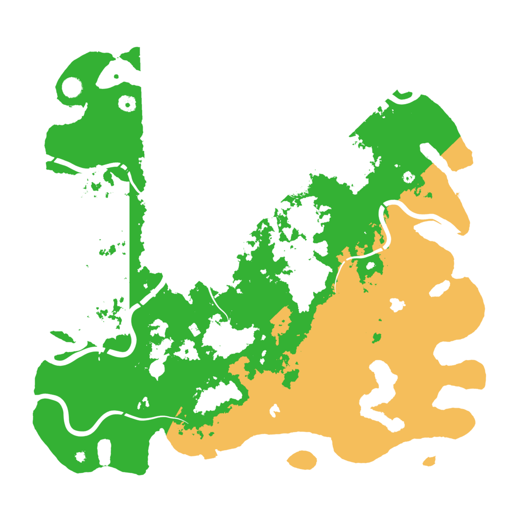 Biome Rust Map: Procedural Map, Size: 4500, Seed: 1929719740