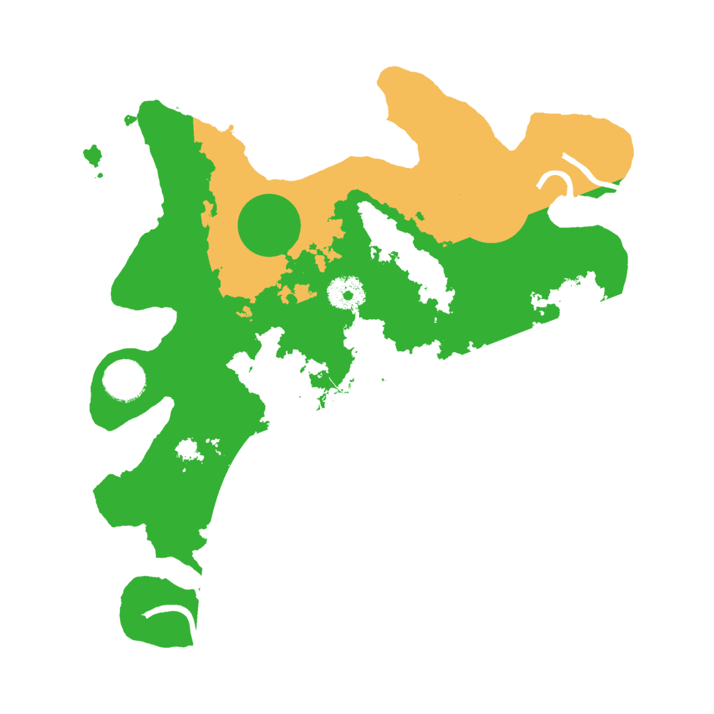 Biome Rust Map: Procedural Map, Size: 3000, Seed: 1816272968