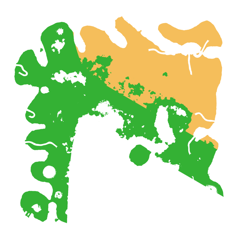 Biome Rust Map: Procedural Map, Size: 3500, Seed: 513076649