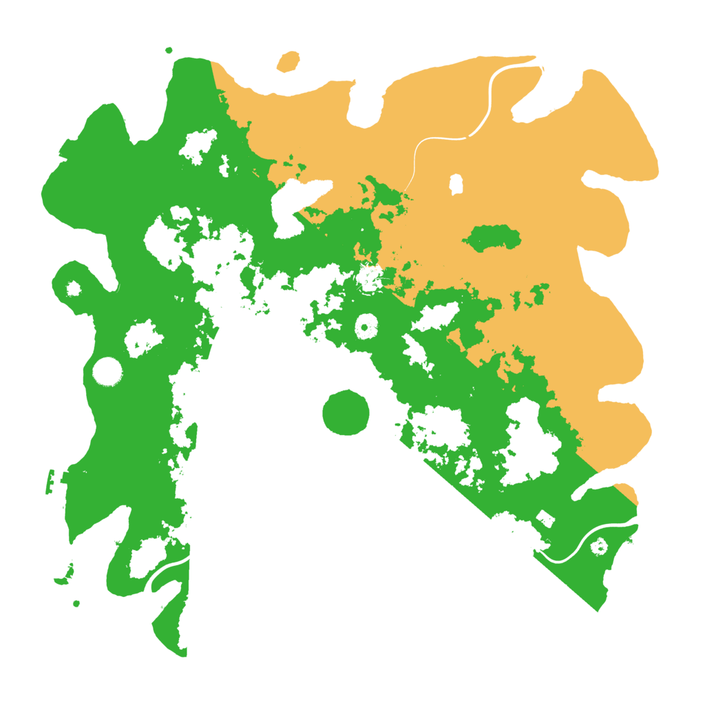 Biome Rust Map: Procedural Map, Size: 4250, Seed: 277050641