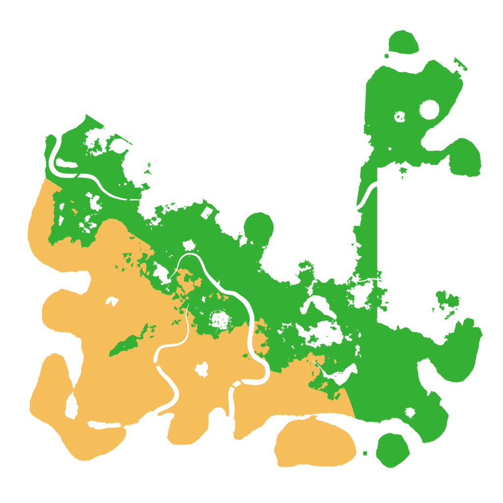 Biome Rust Map: Procedural Map, Size: 4500, Seed: 397633457