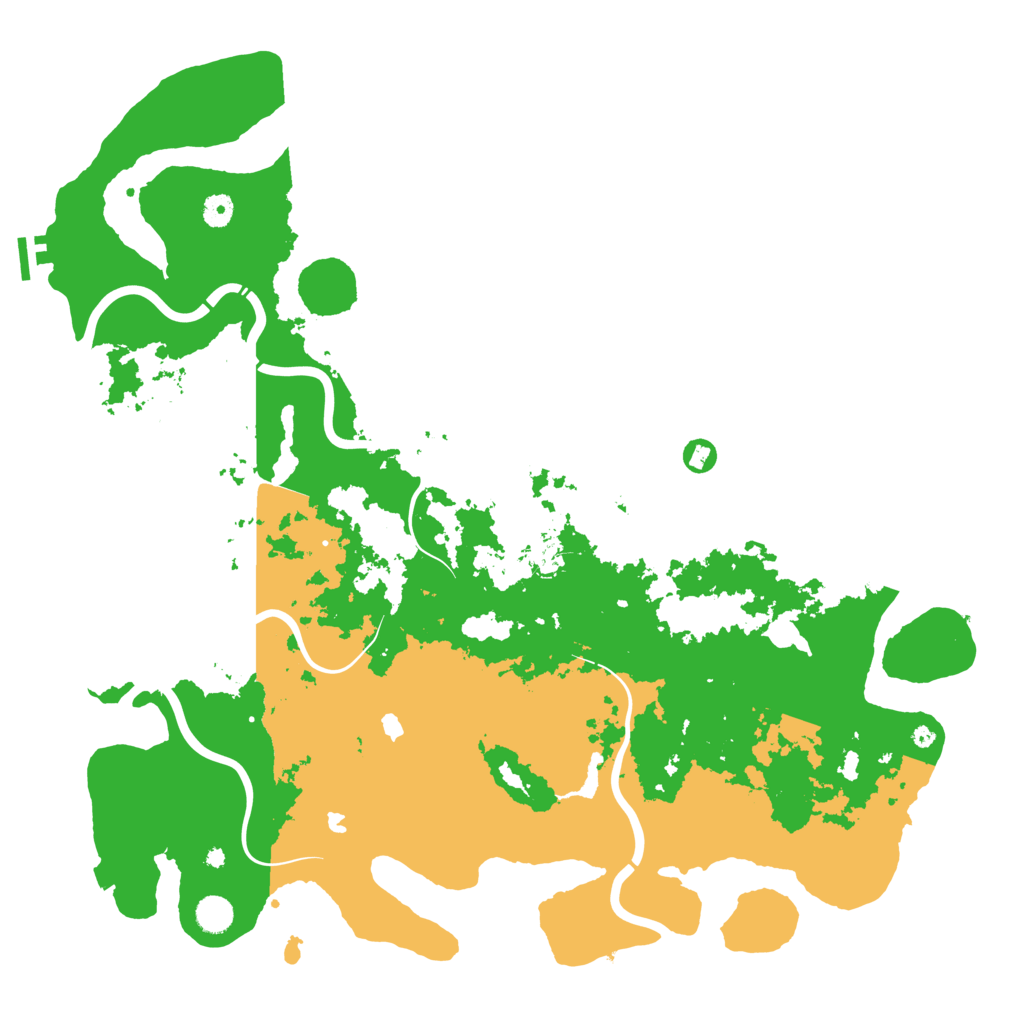 Biome Rust Map: Procedural Map, Size: 4800, Seed: 63956883