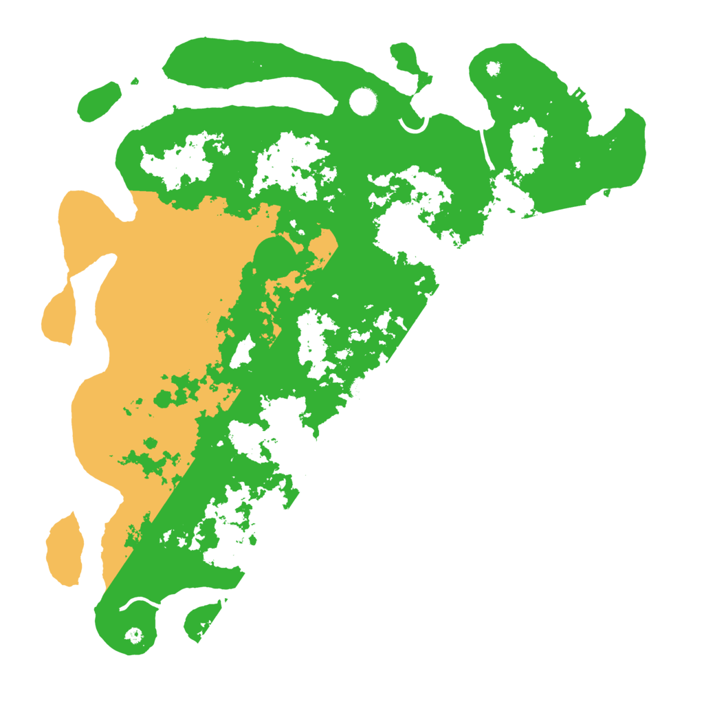 Biome Rust Map: Procedural Map, Size: 4500, Seed: 2412