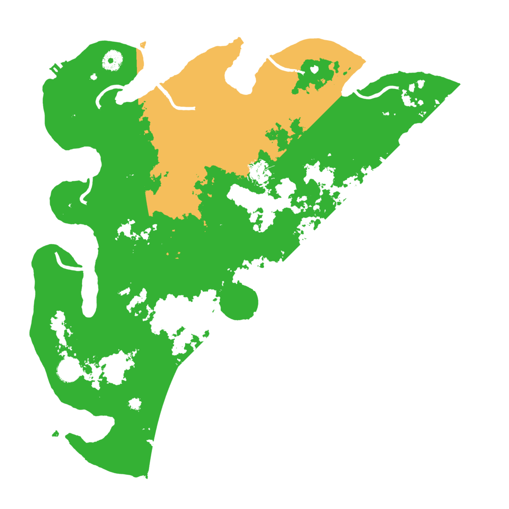 Biome Rust Map: Procedural Map, Size: 3750, Seed: 1233470821