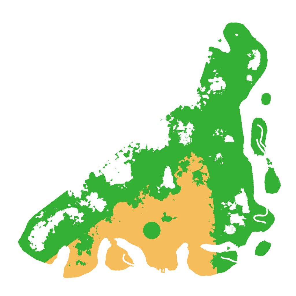 Biome Rust Map: Procedural Map, Size: 4500, Seed: 6022022