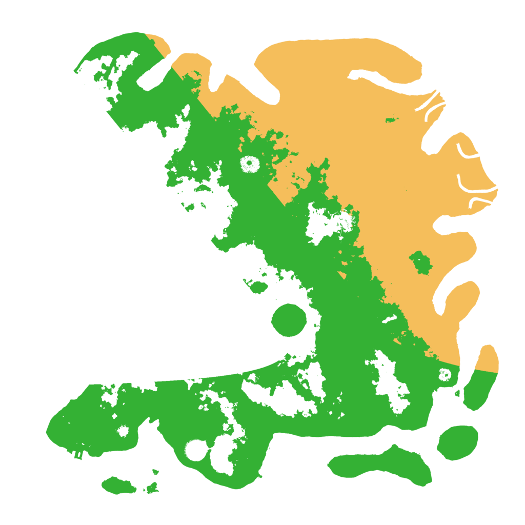 Biome Rust Map: Procedural Map, Size: 4250, Seed: 518132368