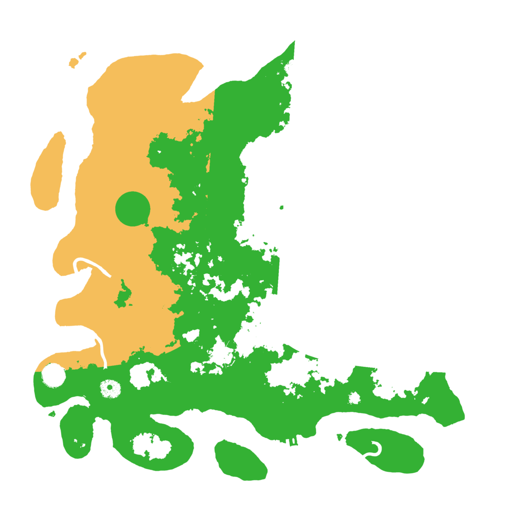 Biome Rust Map: Procedural Map, Size: 3850, Seed: 30813556