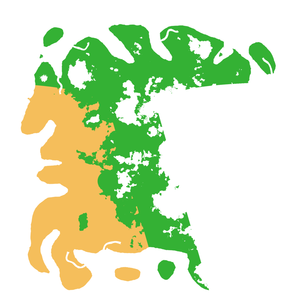 Biome Rust Map: Procedural Map, Size: 4050, Seed: 742635068