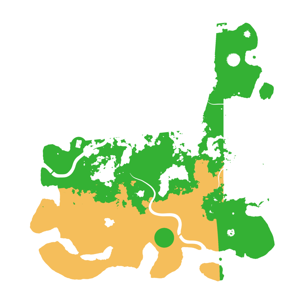 Biome Rust Map: Procedural Map, Size: 4000, Seed: 675987