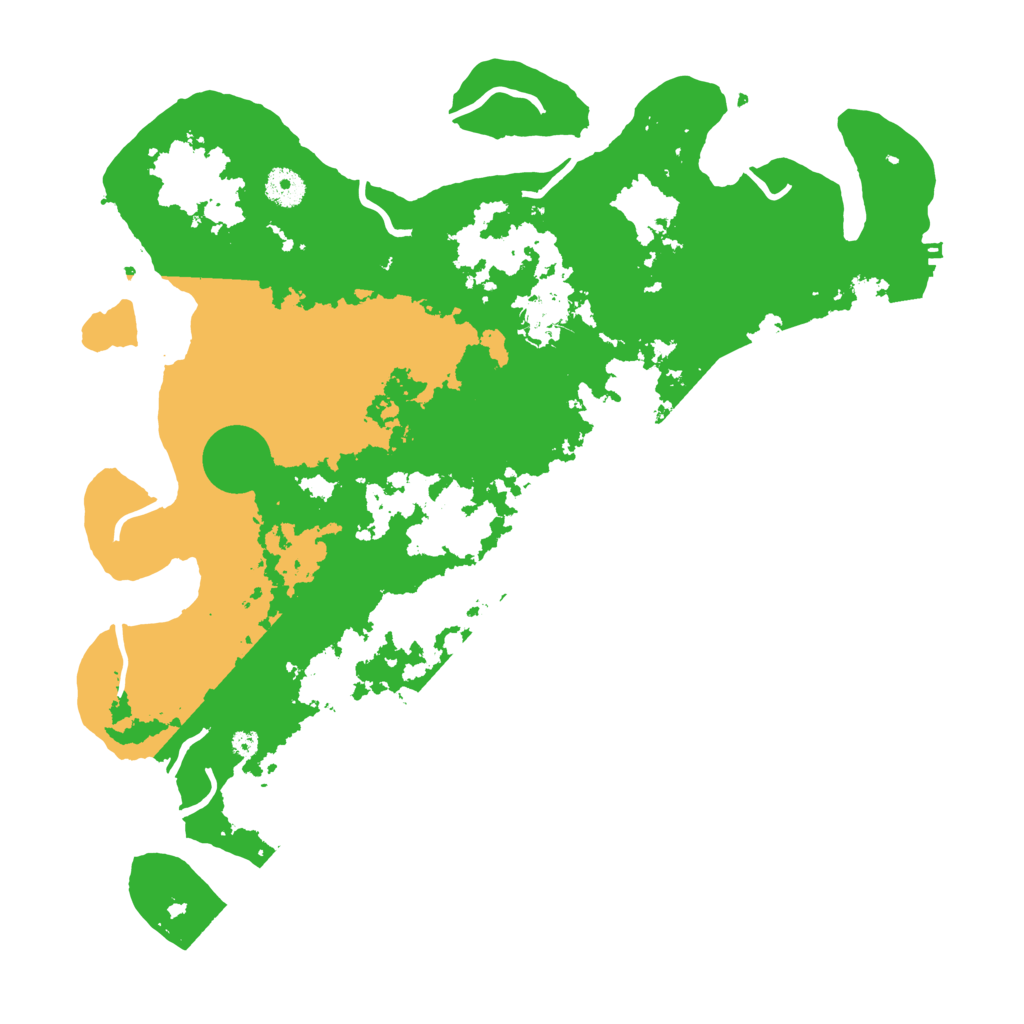 Biome Rust Map: Procedural Map, Size: 3950, Seed: 390869824