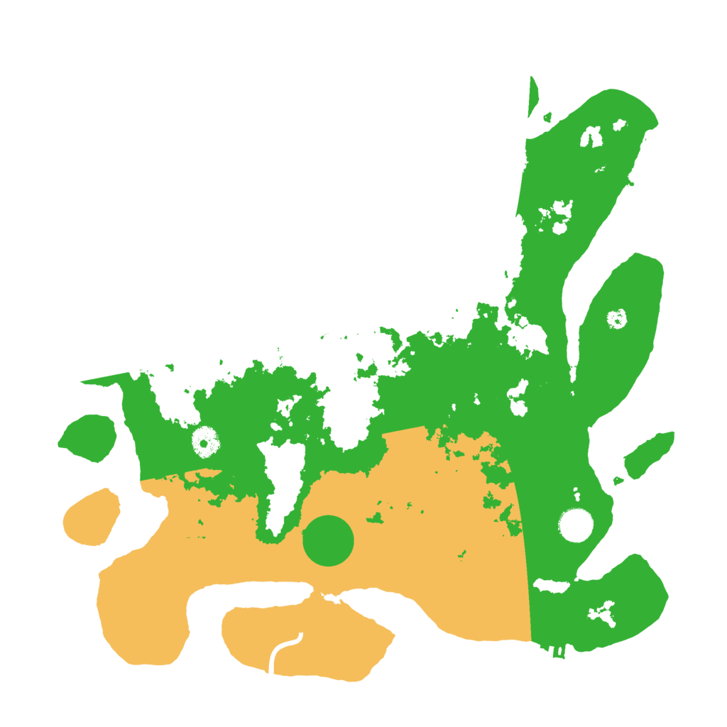 Biome Rust Map: Procedural Map, Size: 3750, Seed: 133109307