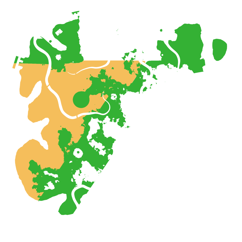 Biome Rust Map: Procedural Map, Size: 3850, Seed: 1352112171