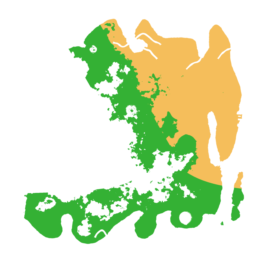 Biome Rust Map: Procedural Map, Size: 3750, Seed: 13162513