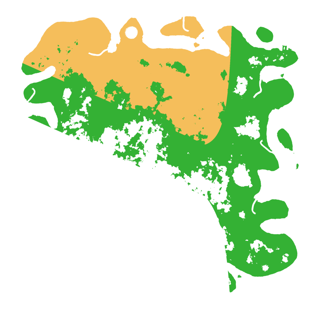 Biome Rust Map: Procedural Map, Size: 4500, Seed: 500