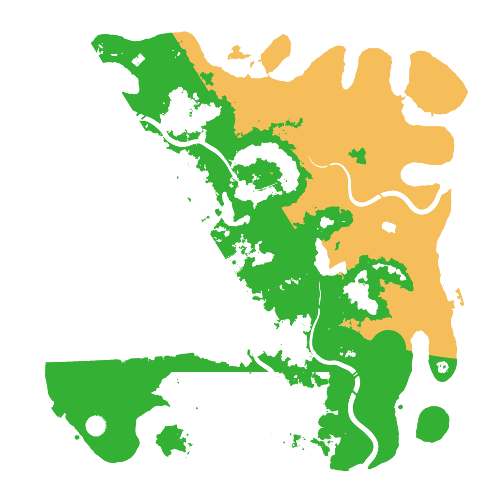 Biome Rust Map: Procedural Map, Size: 4250, Seed: 369258147