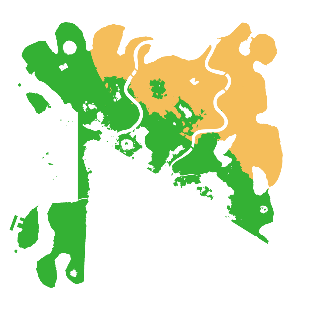 Biome Rust Map: Procedural Map, Size: 4000, Seed: 1868215901