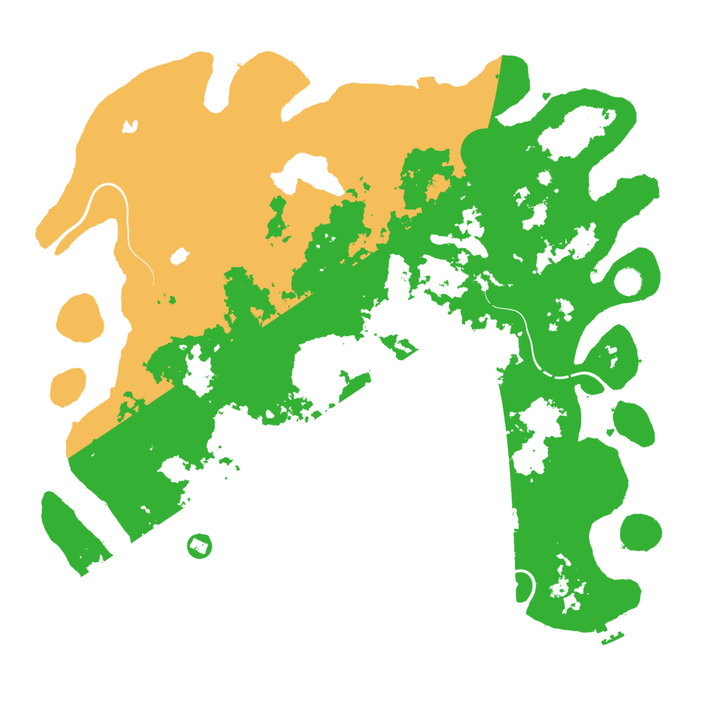 Biome Rust Map: Procedural Map, Size: 4500, Seed: 26372371