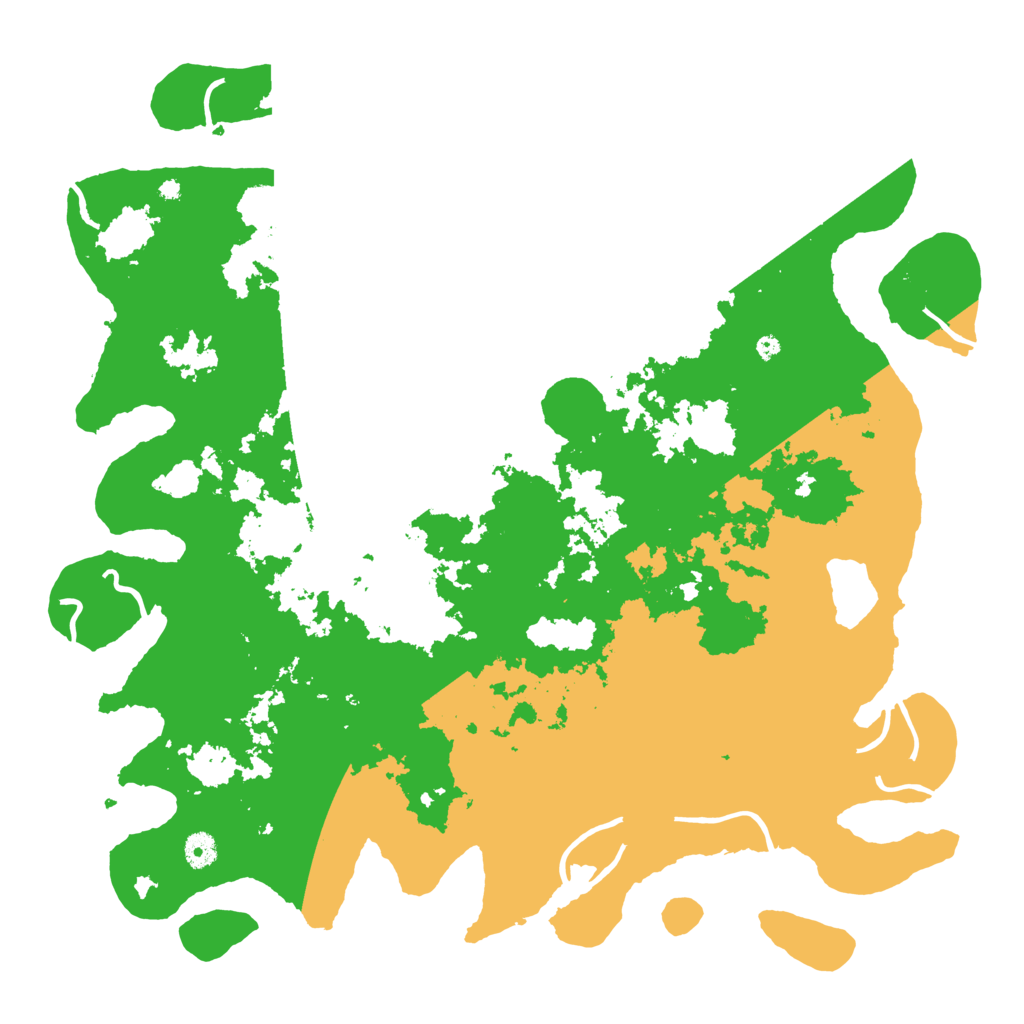 Biome Rust Map: Procedural Map, Size: 4500, Seed: 156