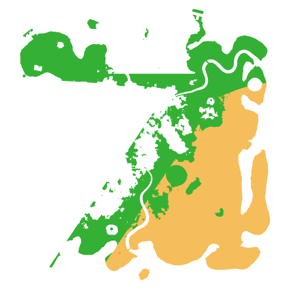 Biome Rust Map: Procedural Map, Size: 3900, Seed: 147354
