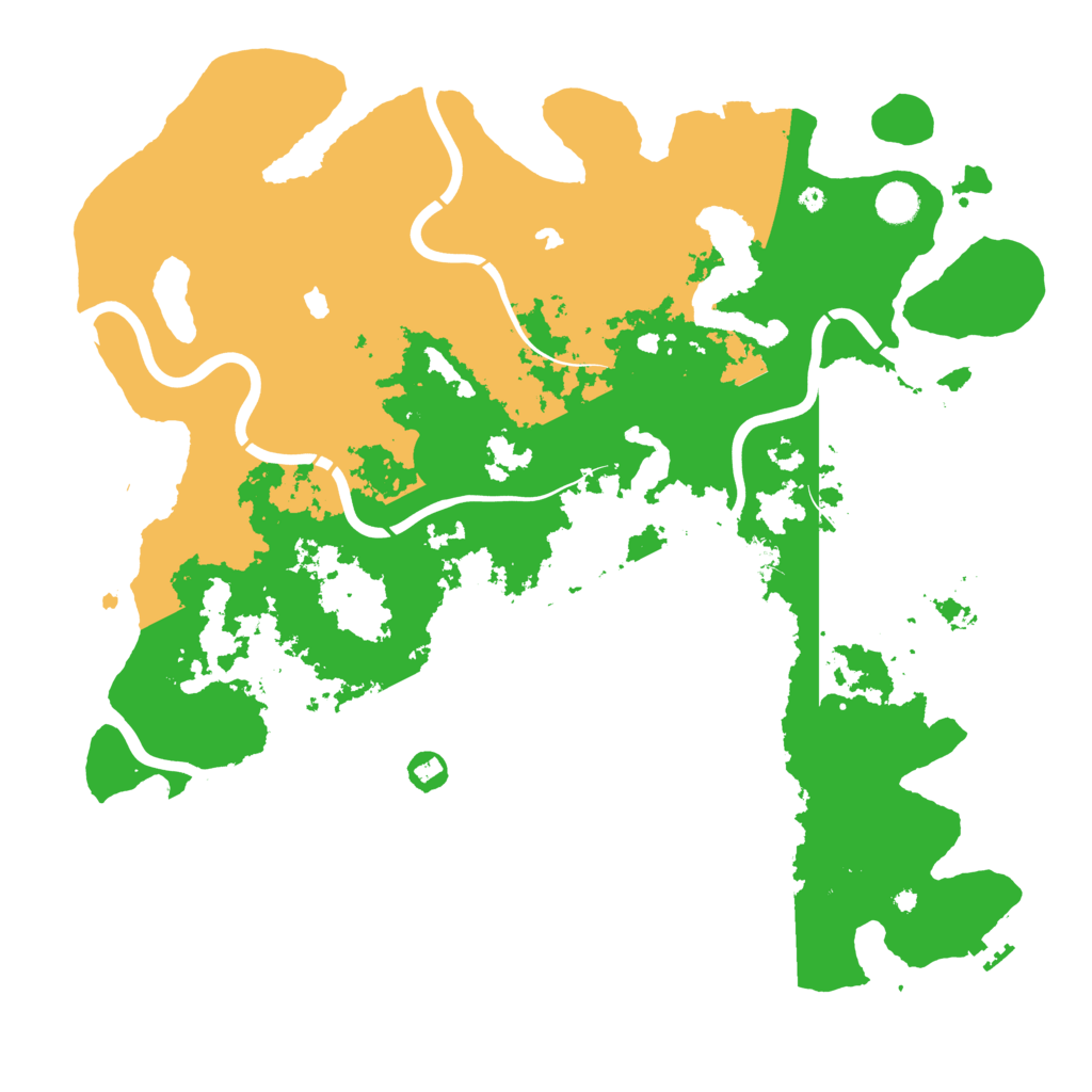 Biome Rust Map: Procedural Map, Size: 4500, Seed: 4329004