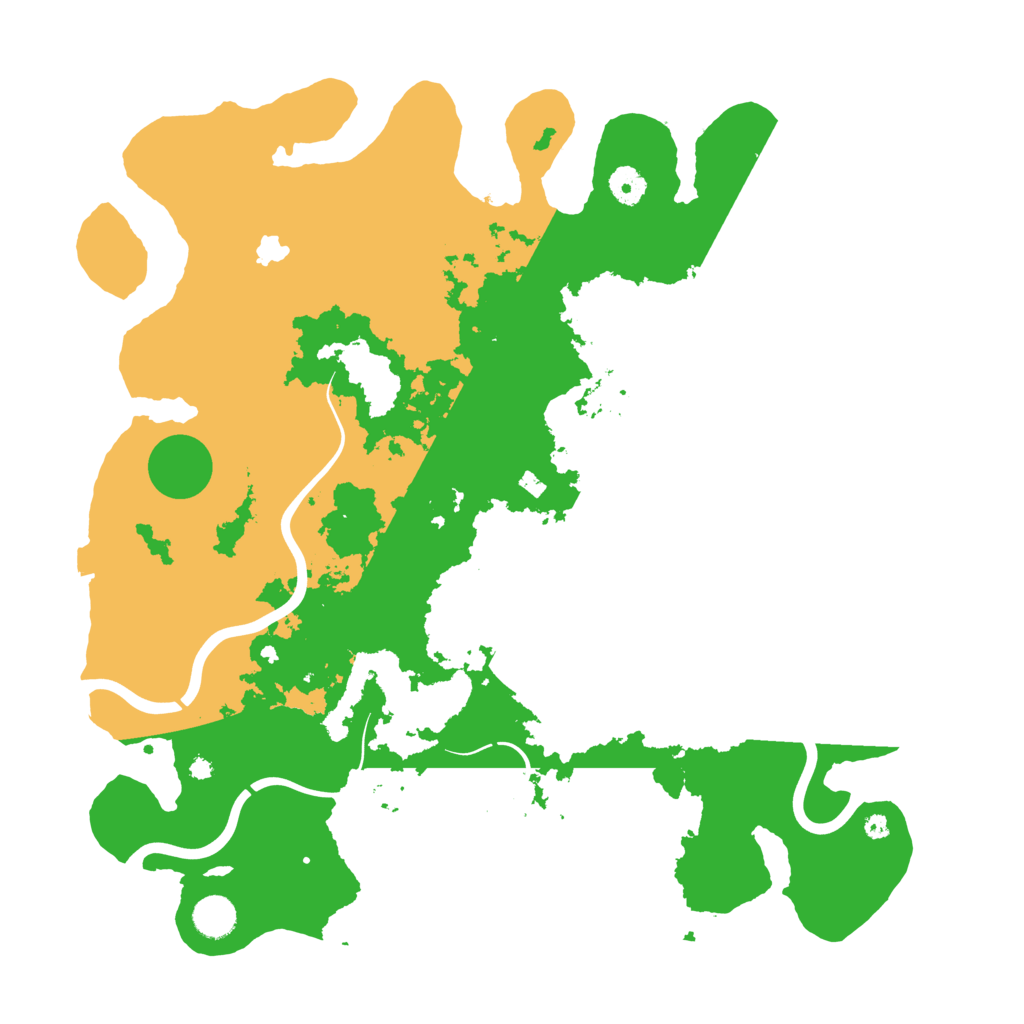 Biome Rust Map: Procedural Map, Size: 4200, Seed: 506538833