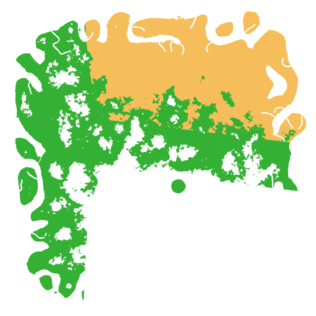 Biome Rust Map: Procedural Map, Size: 6000, Seed: 1471682