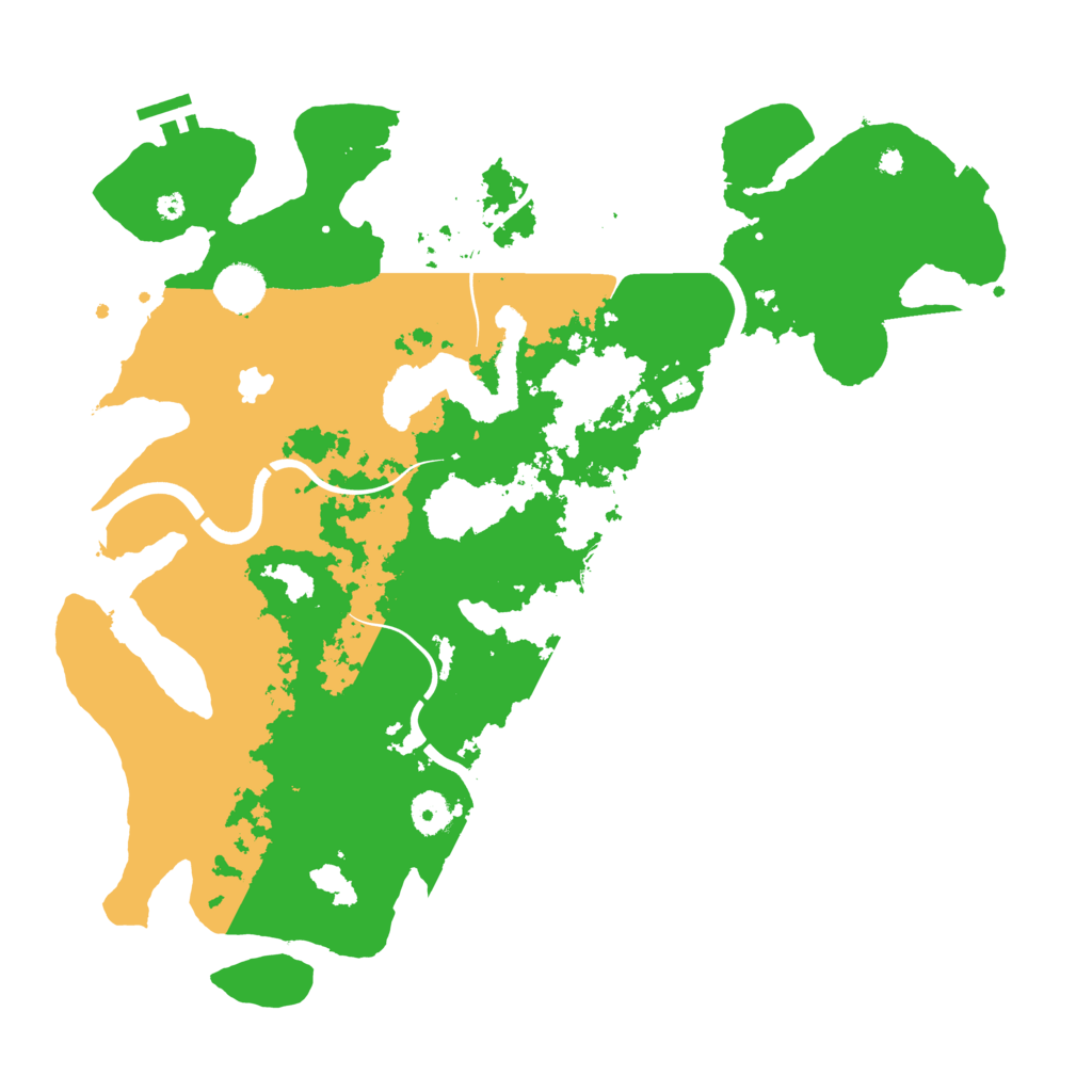 Biome Rust Map: Procedural Map, Size: 4000, Seed: 1406672927