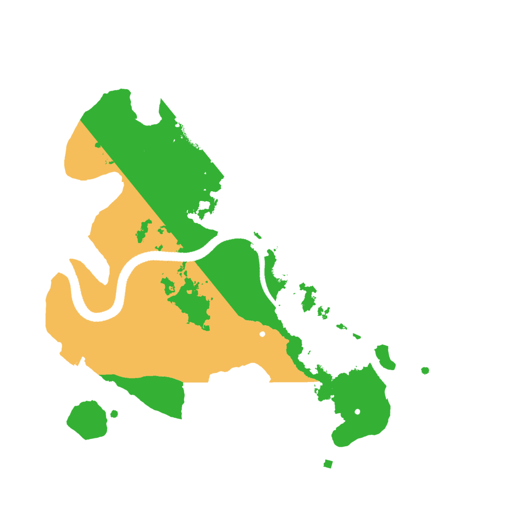 Biome Rust Map: Procedural Map, Size: 2700, Seed: 120606020