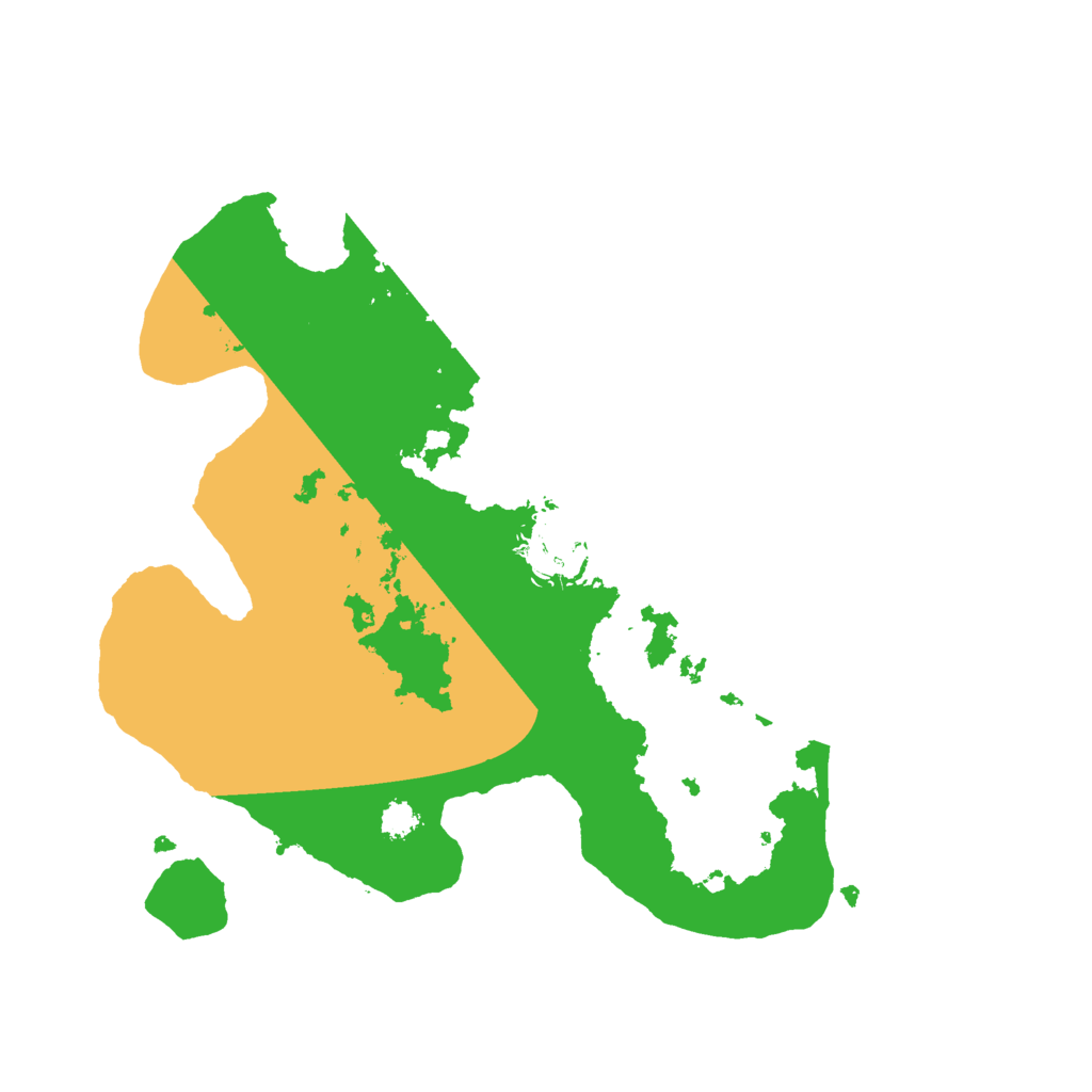 Biome Rust Map: Procedural Map, Size: 2700, Seed: 120606020