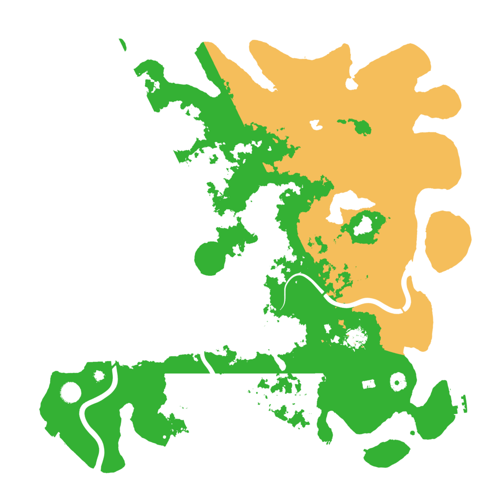 Biome Rust Map: Procedural Map, Size: 4250, Seed: 628178909