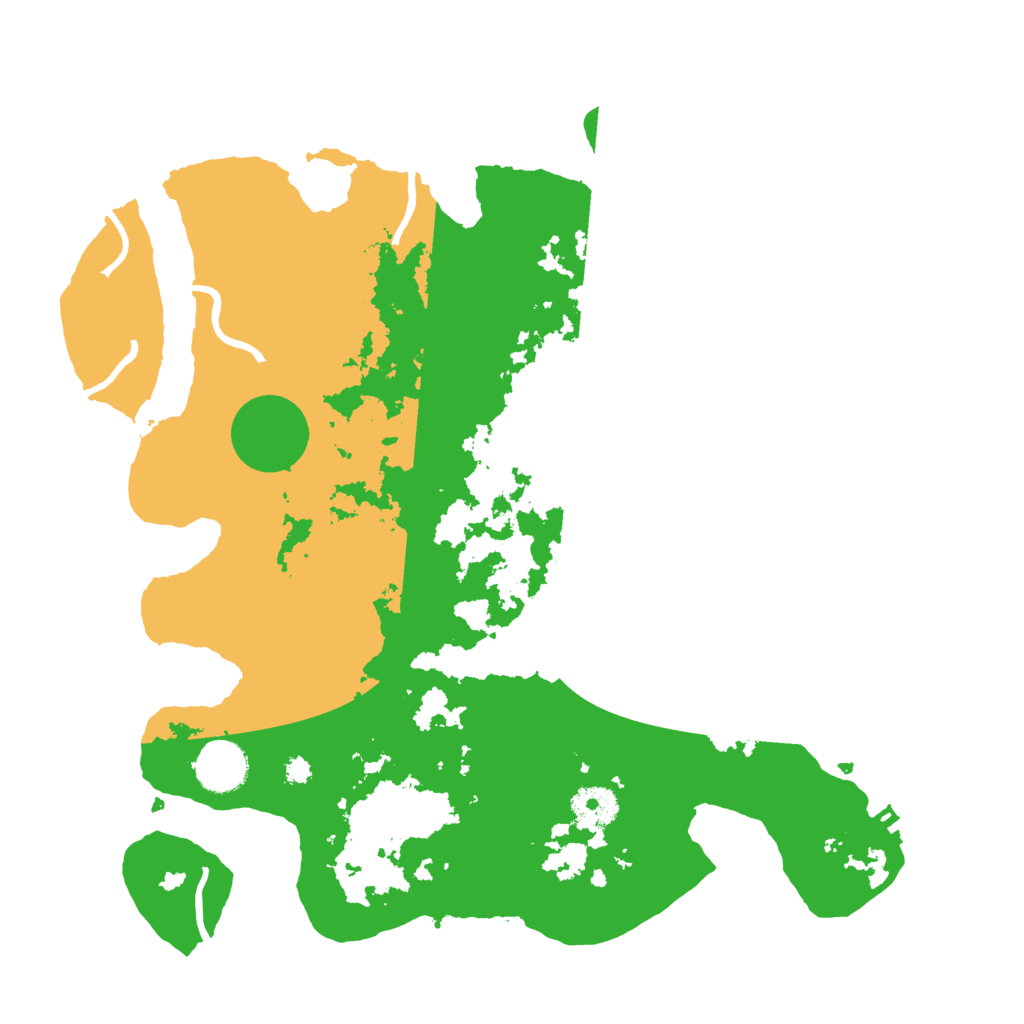 Biome Rust Map: Procedural Map, Size: 3500, Seed: 1158704405