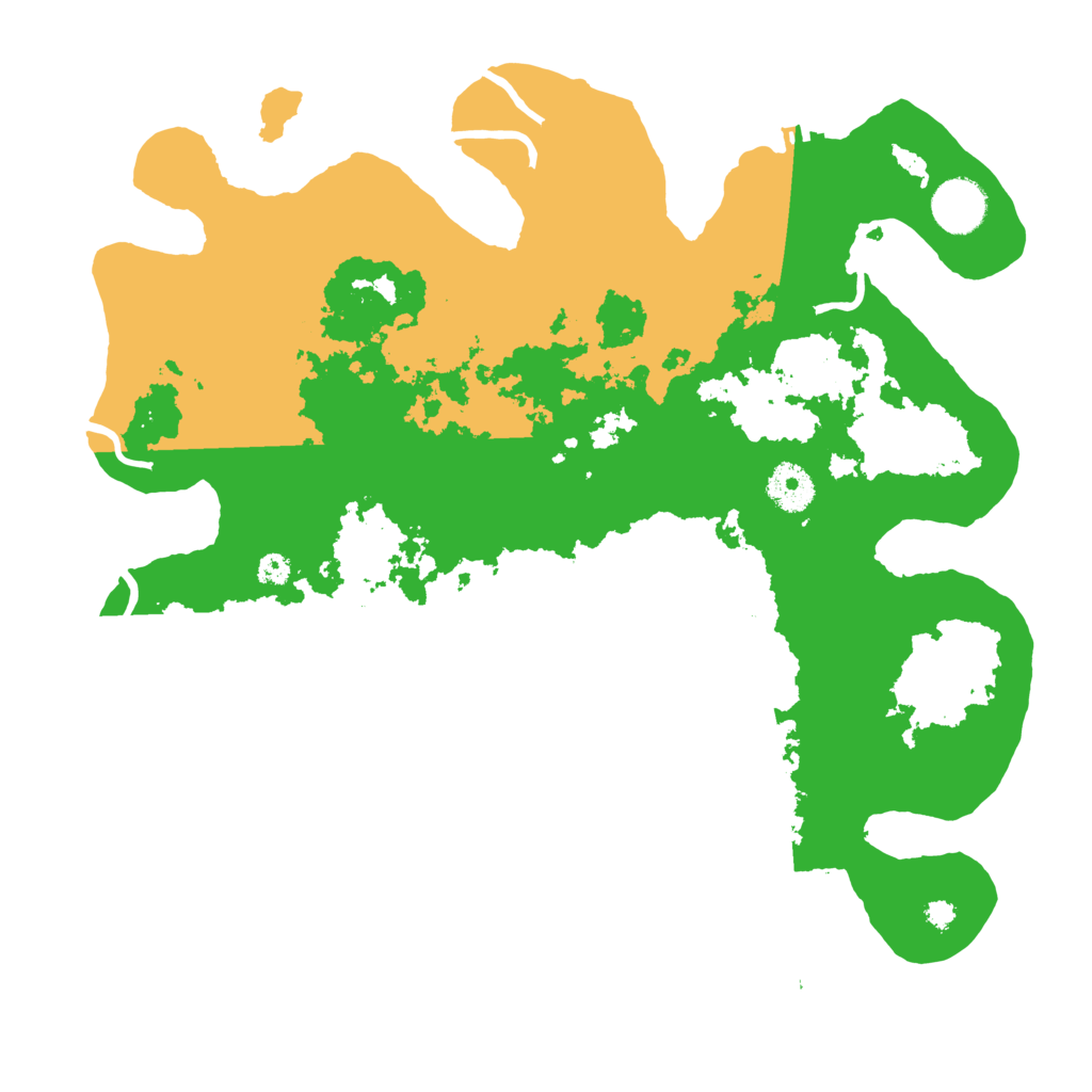 Biome Rust Map: Procedural Map, Size: 3500, Seed: 987738009