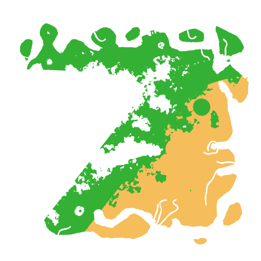 Biome Rust Map: Procedural Map, Size: 4050, Seed: 712215529