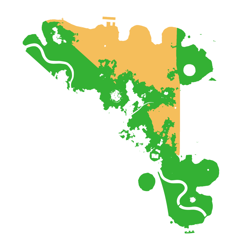 Biome Rust Map: Procedural Map, Size: 3750, Seed: 306981825