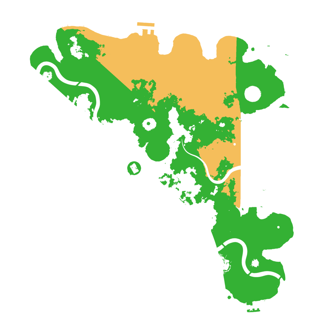 Biome Rust Map: Procedural Map, Size: 3750, Seed: 306981825